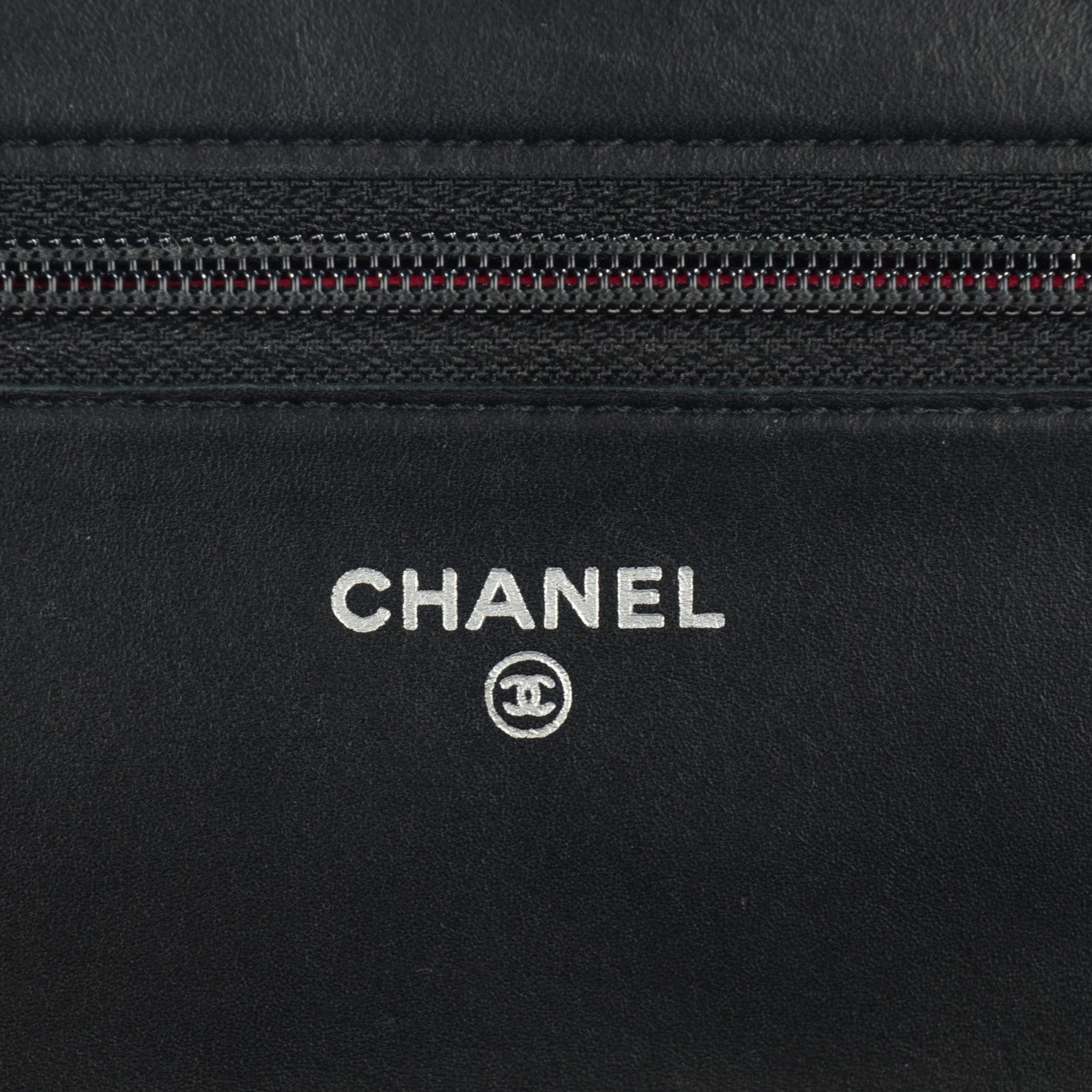 Chanel Calfskin Quilted Cambon Wallet On Chain WOC Black 5 of 8