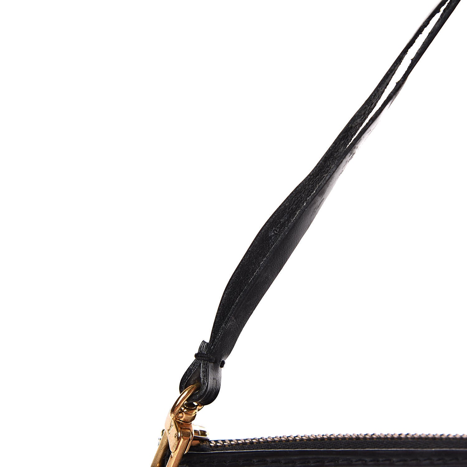 Louis Vuitton Epi Pochette Accessories 24 Black 8 of 13
