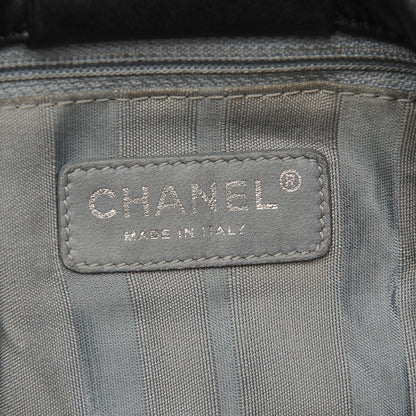 Chanel Lambskin CC Disc Accordion Flap Black 6 of 9