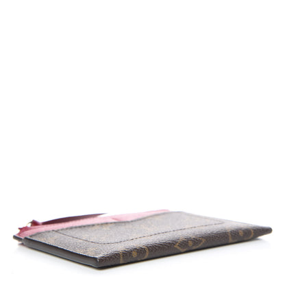 Louis Vuitton Monogram Zipped Card Holder Fuchsia 4 of 7