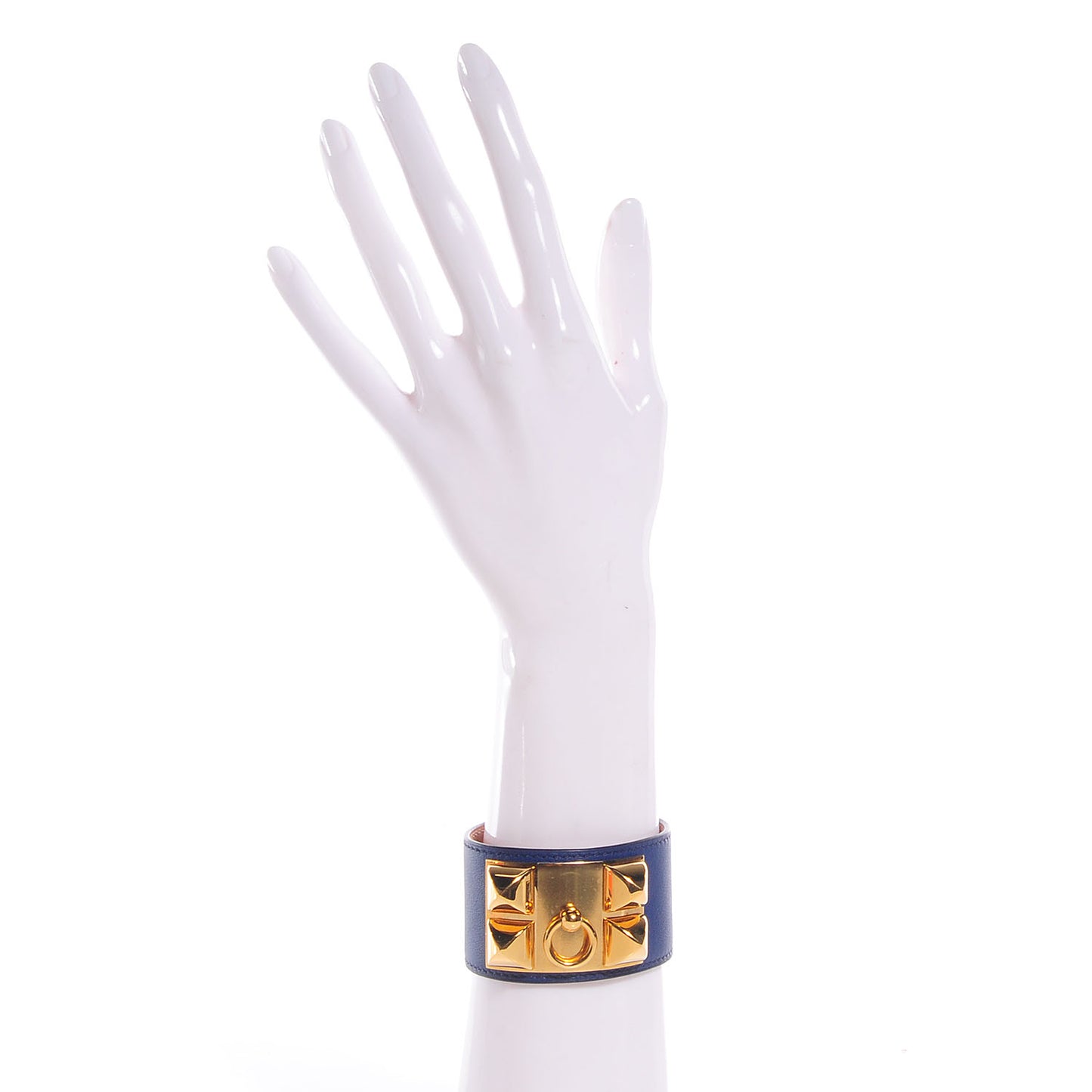 Swift Collier de Chien CDC Bracelet Large Bleu Saphir