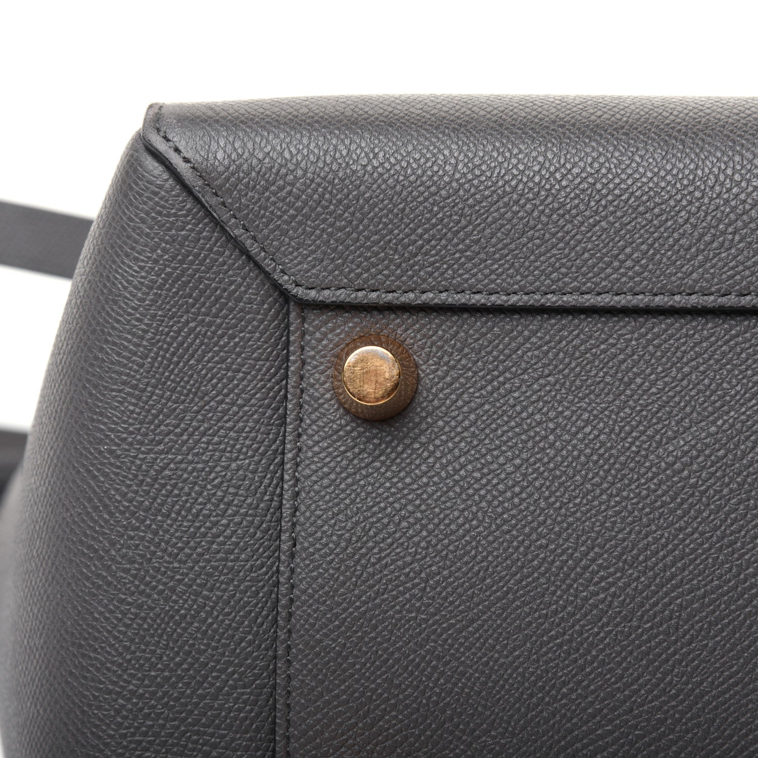 Celine Grained Calfskin Mini Belt Bag Grey 25 of 28