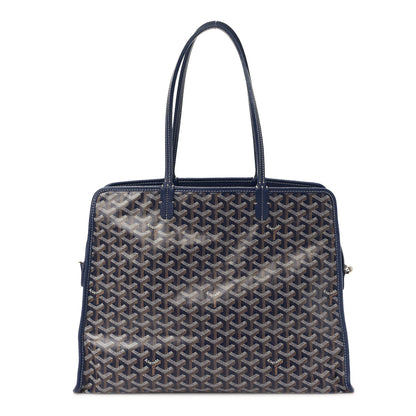 Goyard Goyardine Sac Hardy Pet Carrier PM Navy 3 of 9