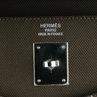 Hermes Grain d'H Kelly Sellier 35 Eucalyptus 16 of 26