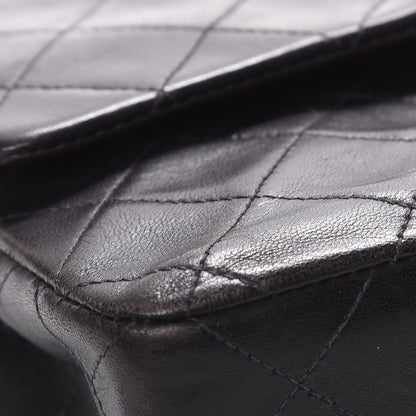 Chanel Lambskin Quilted Small Double Flap Black 10 of 22