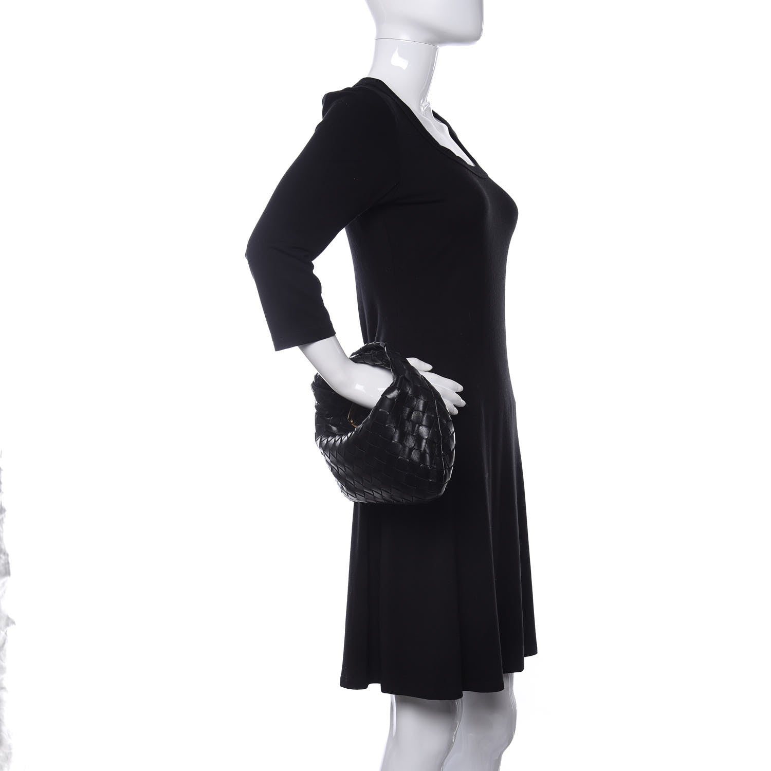 Bottega Veneta Nappa Intrecciato Mini Jodie Black 2 of 9