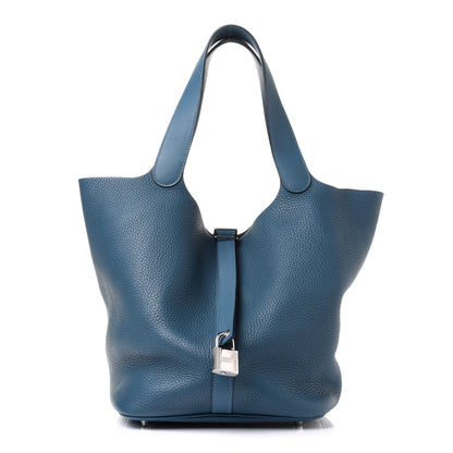 Hermes Taurillon Clemence Swift Picotin Lock 26 GM Colvert 1 of 12