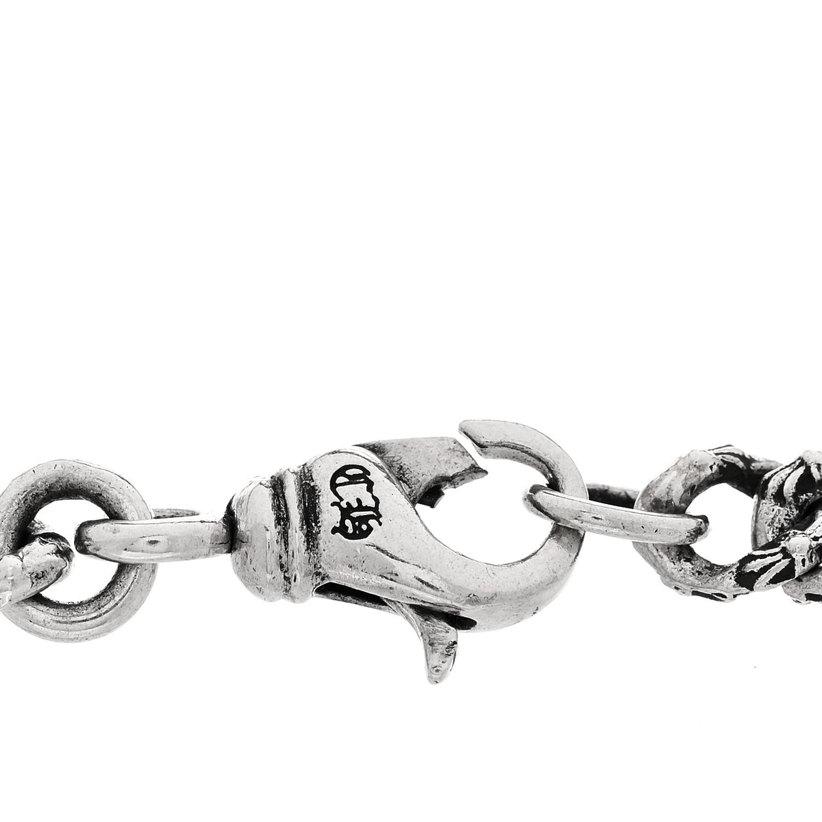 Chrome Hearts Sterling Silver Mini Extra Fancy Link Bracelet 3 of 5