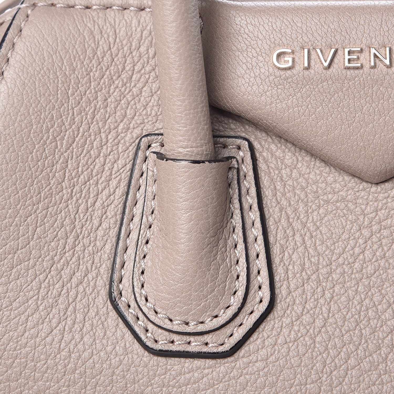Givenchy Sugar Goatskin Mini Antigona Mastic 9 of 17
