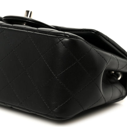 Chanel Lambskin Quilted Mini Square Flap Black 11 of 11