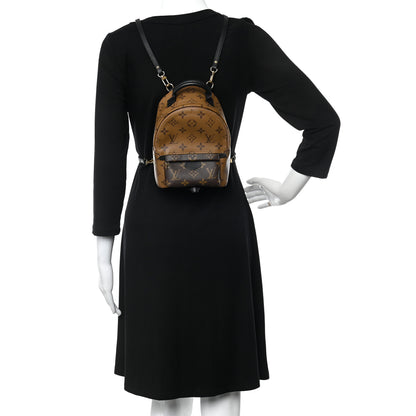 Louis Vuitton Reverse Monogram Palm Springs Backpack Mini 2 of 9