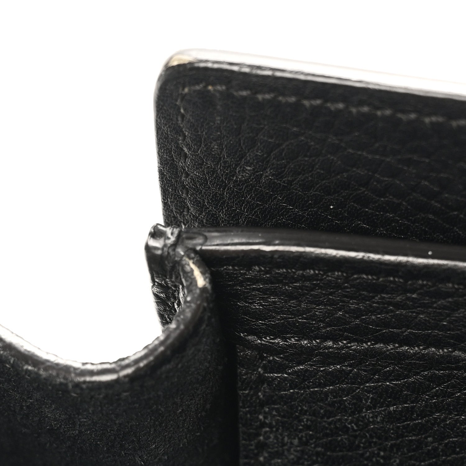 Celine Drummed Calfskin Nano Luggage Black 10 of 11
