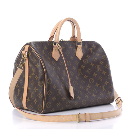 Louis Vuitton Monogram Speedy Bandouliere 35 3 of 12