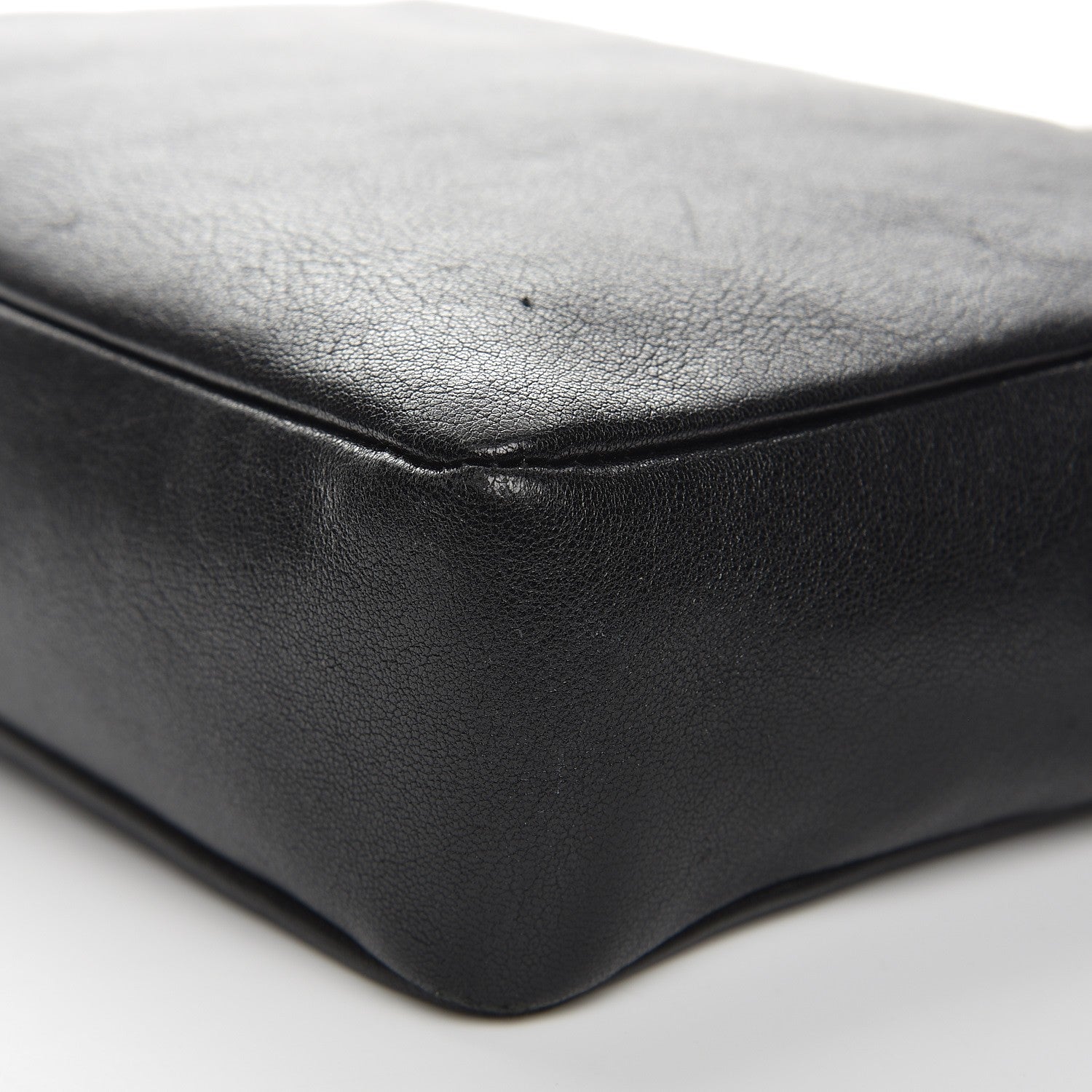 Saint Laurent Lambskin Monogram Small Lou Camera Bag Black 13 of 17