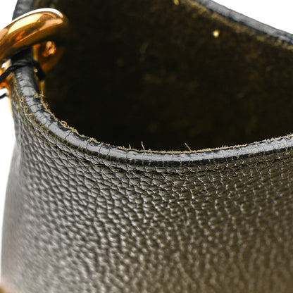 Celine Soft Grained Calfskin Sangle Bucket Bag Light Khaki 17 of 17