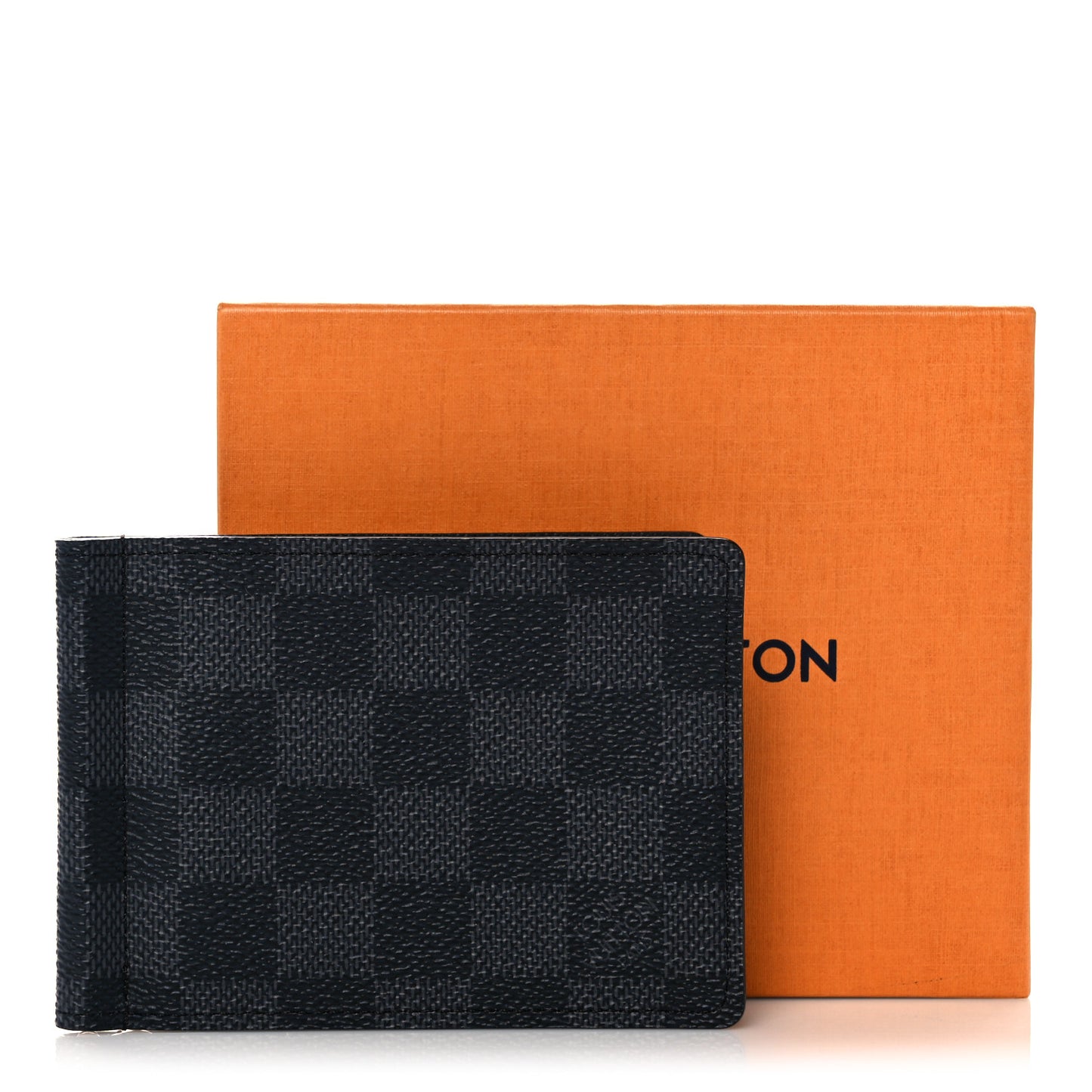 Damier Graphite Pince Wallet