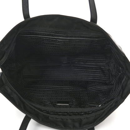 Prada Tessuto Nylon Saffiano Tote Black 4 of 7