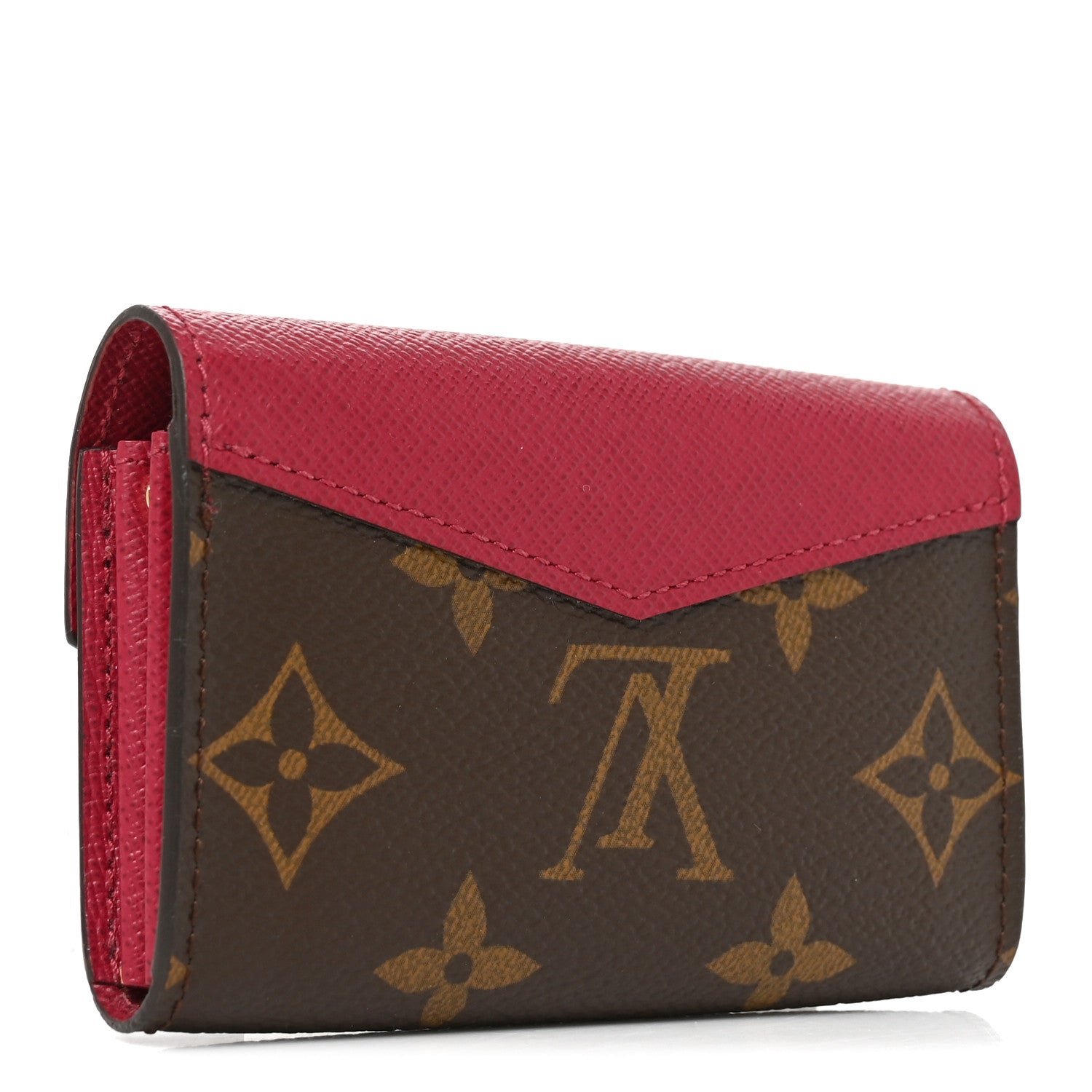 Louis Vuitton Monogram Sarah Multicartes Fuchsia 3 of 6