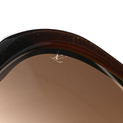 Louis Vuitton Acetate Obsession GM Sunglasses Z0459W Brown Glitter 8 of 9