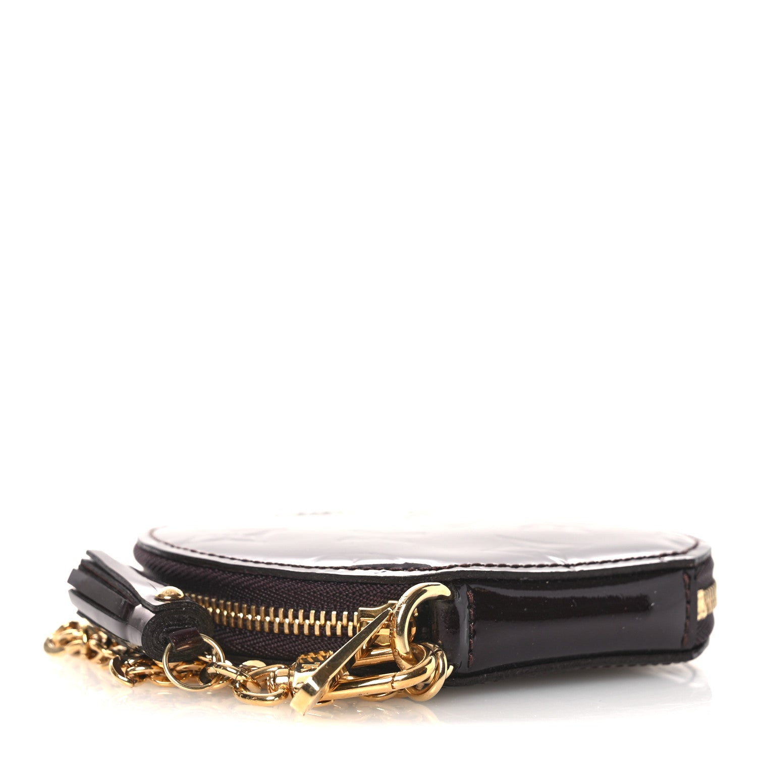 Louis Vuitton Vernis Chapeau Coin Purse Amarante 4 of 7