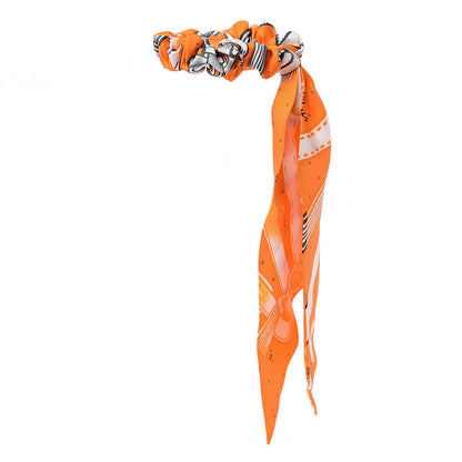 Hermes Silk Bella Twilly Scrunchie 1 of 5