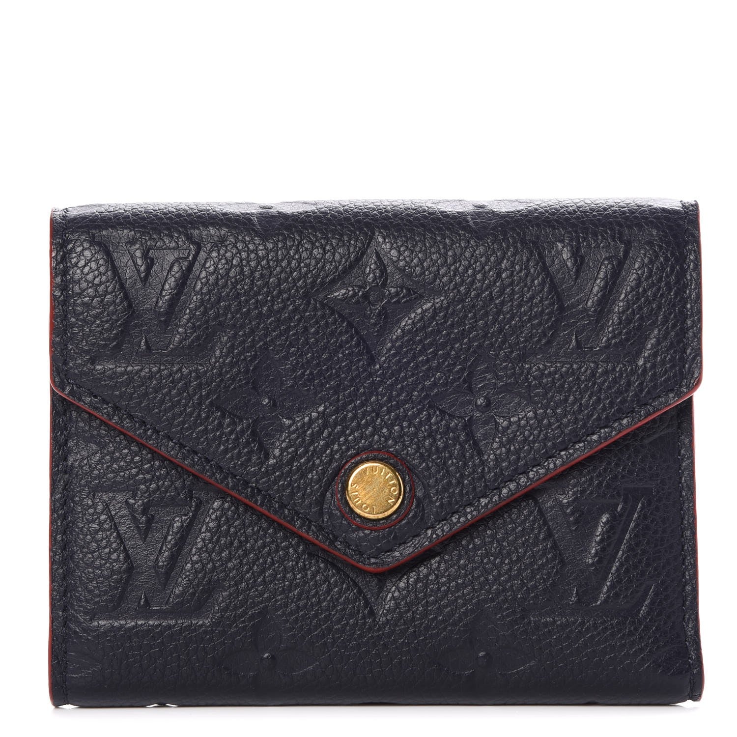 Louis Vuitton Empreinte Victorine Wallet Marine Rouge 1 of 9