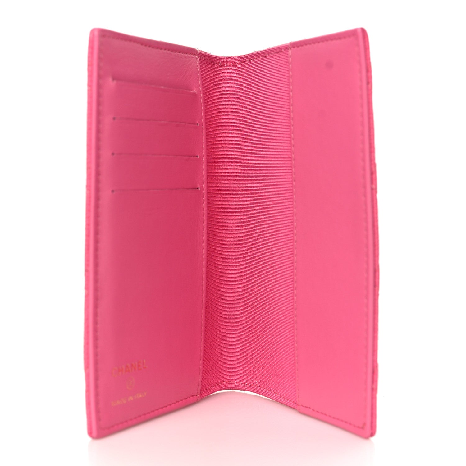 Chanel Caviar Quilted Passport Holder Pink 4 of 7