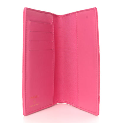 Chanel Caviar Quilted Passport Holder Pink 4 of 7