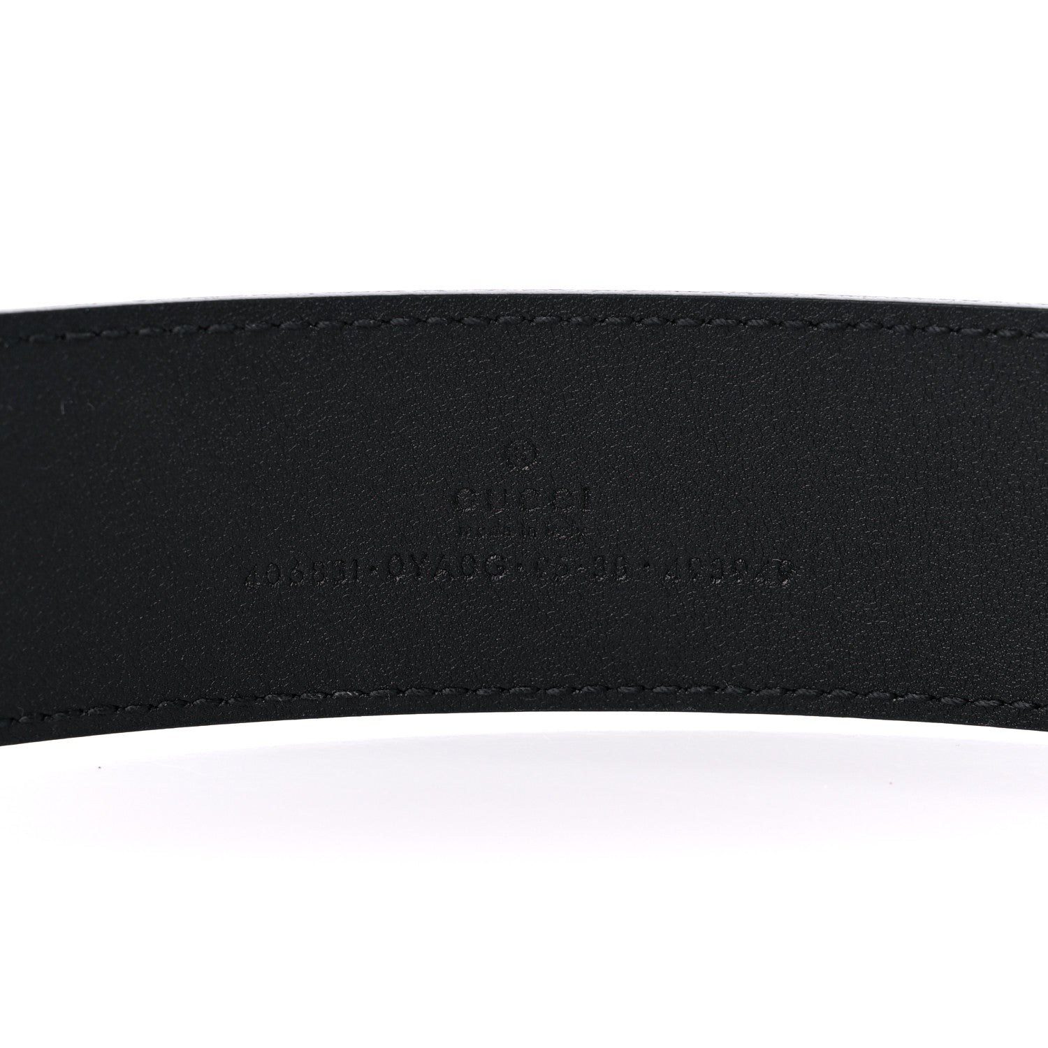 Gucci Plutone Calfskin Double G 40mm Belt 95 38 Black 3 of 4