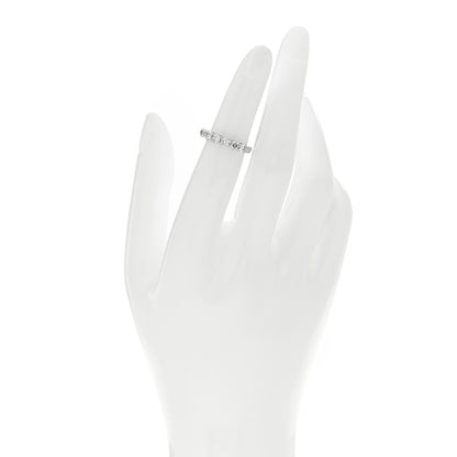Tiffany Platinum Diamond .91ctw 3.5mm Embrace Band Ring 47 4 2 of 4