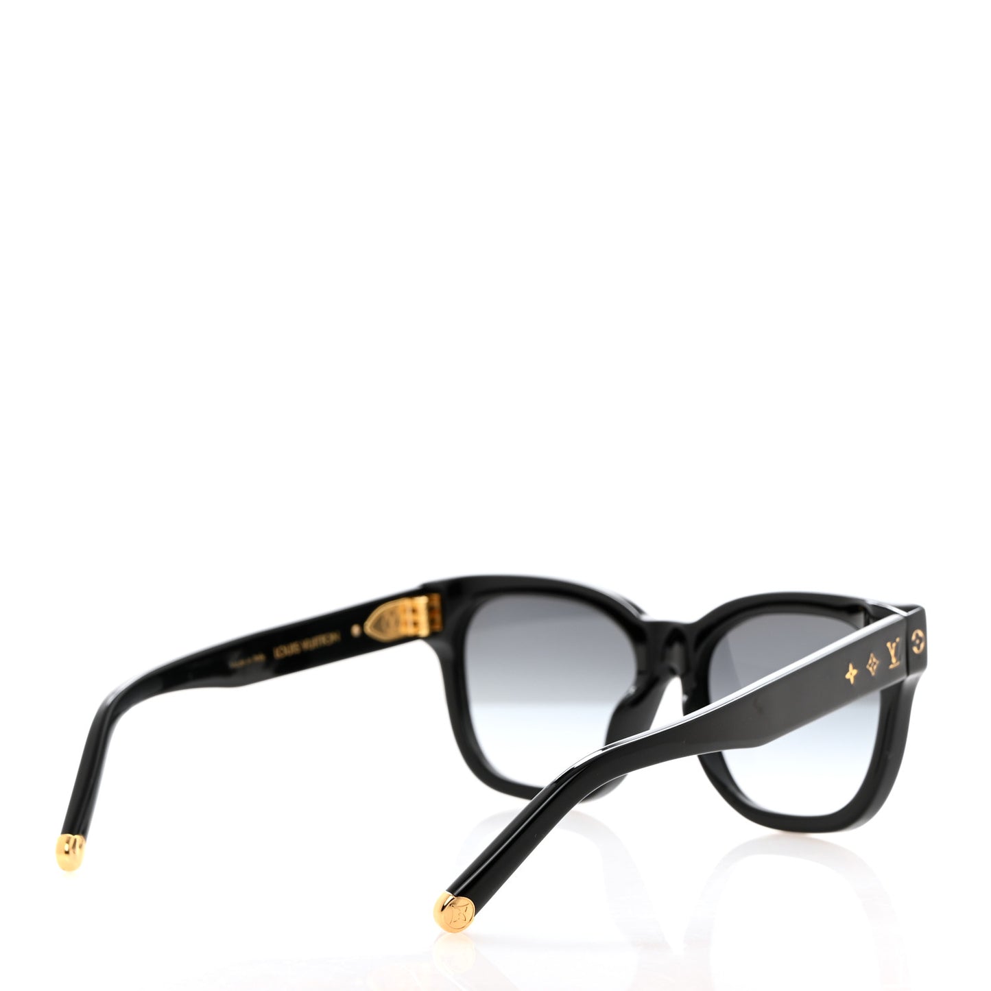 Acetate My Monogram Cat Eye Sunglasses Z1729E Black