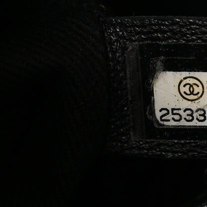 Chanel Canvas Large Deauville Backpack Charcoal 6 of 9