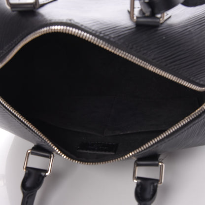 Louis Vuitton Epi Speedy Bandouliere 25 Black 5 of 8