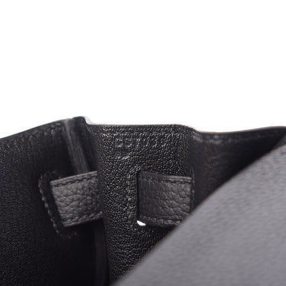 Hermes Togo Kelly Retourne 28 Black 6 of 10