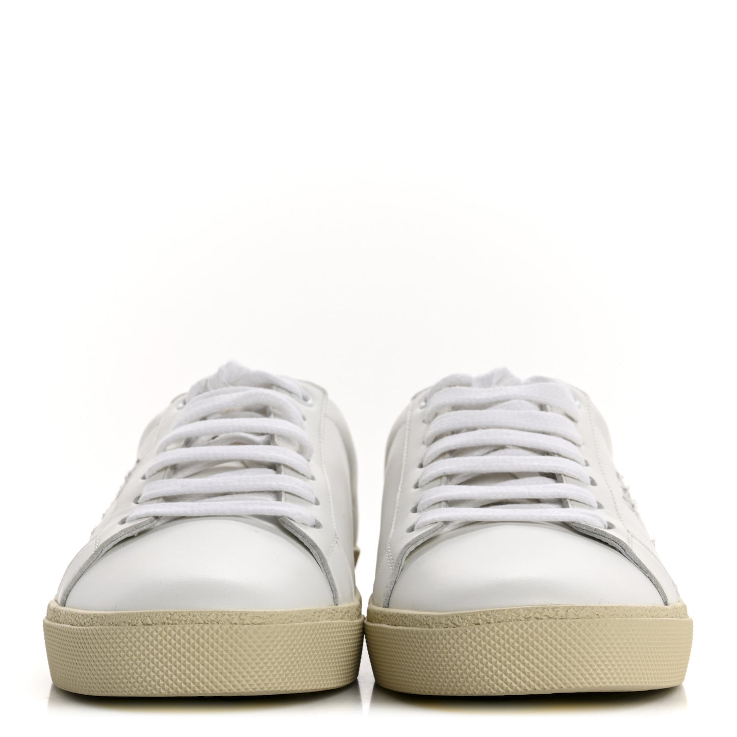 Embroidered Court Classic Sneakers 37.5 Blanc Optique Argento