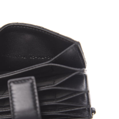 Christian Dior Lambskin Cannage Lady Dior 5-Gusset Card Holder Black 7 of 7