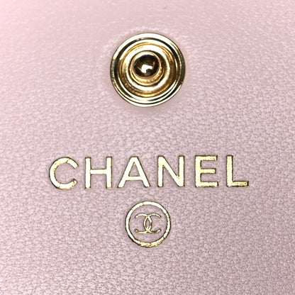 Chanel Lambskin Quilted Chanel 19 Flap Wallet Light Pink 6 of 8