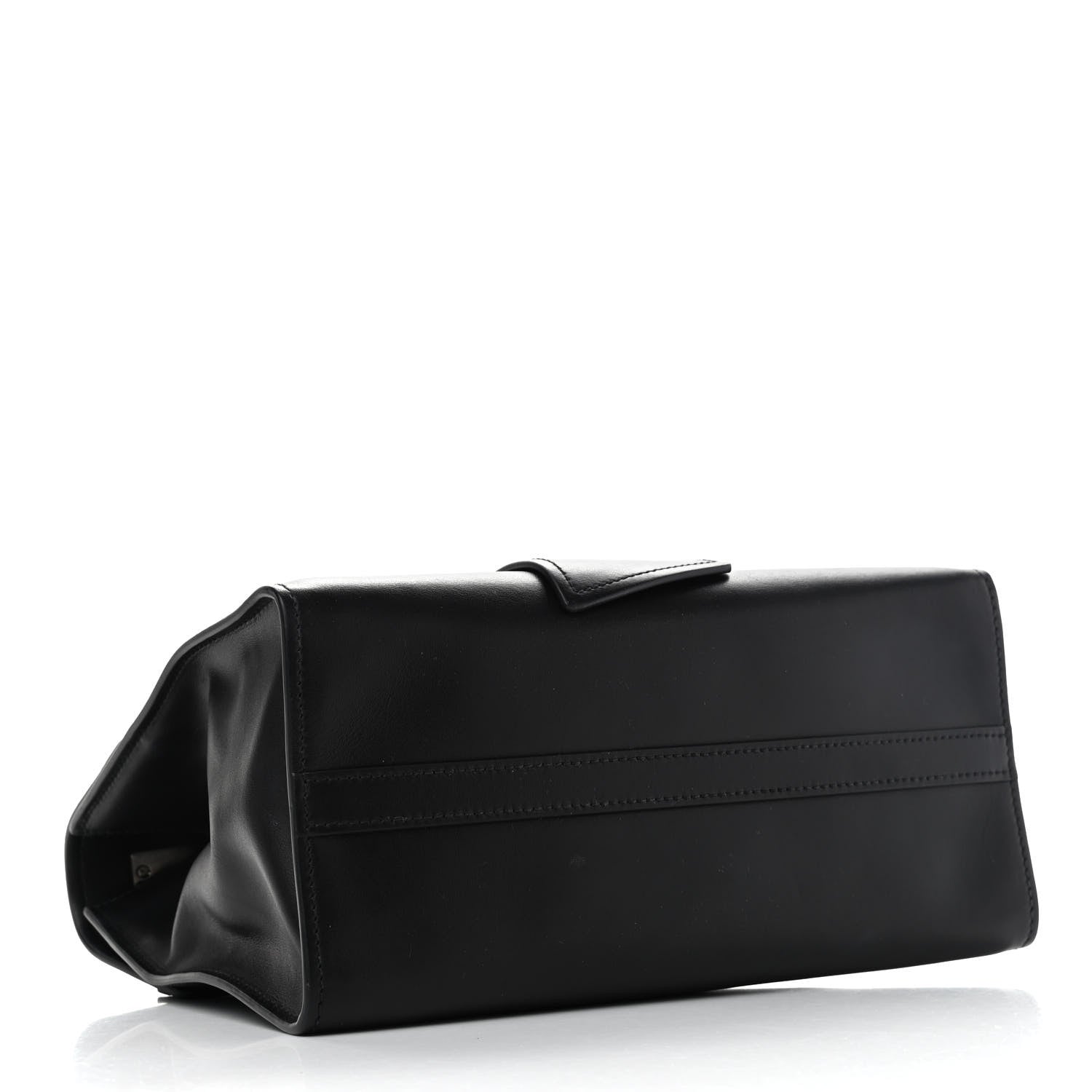 Prada City Calf Ribbon Shoulder Bag Black 4 of 13