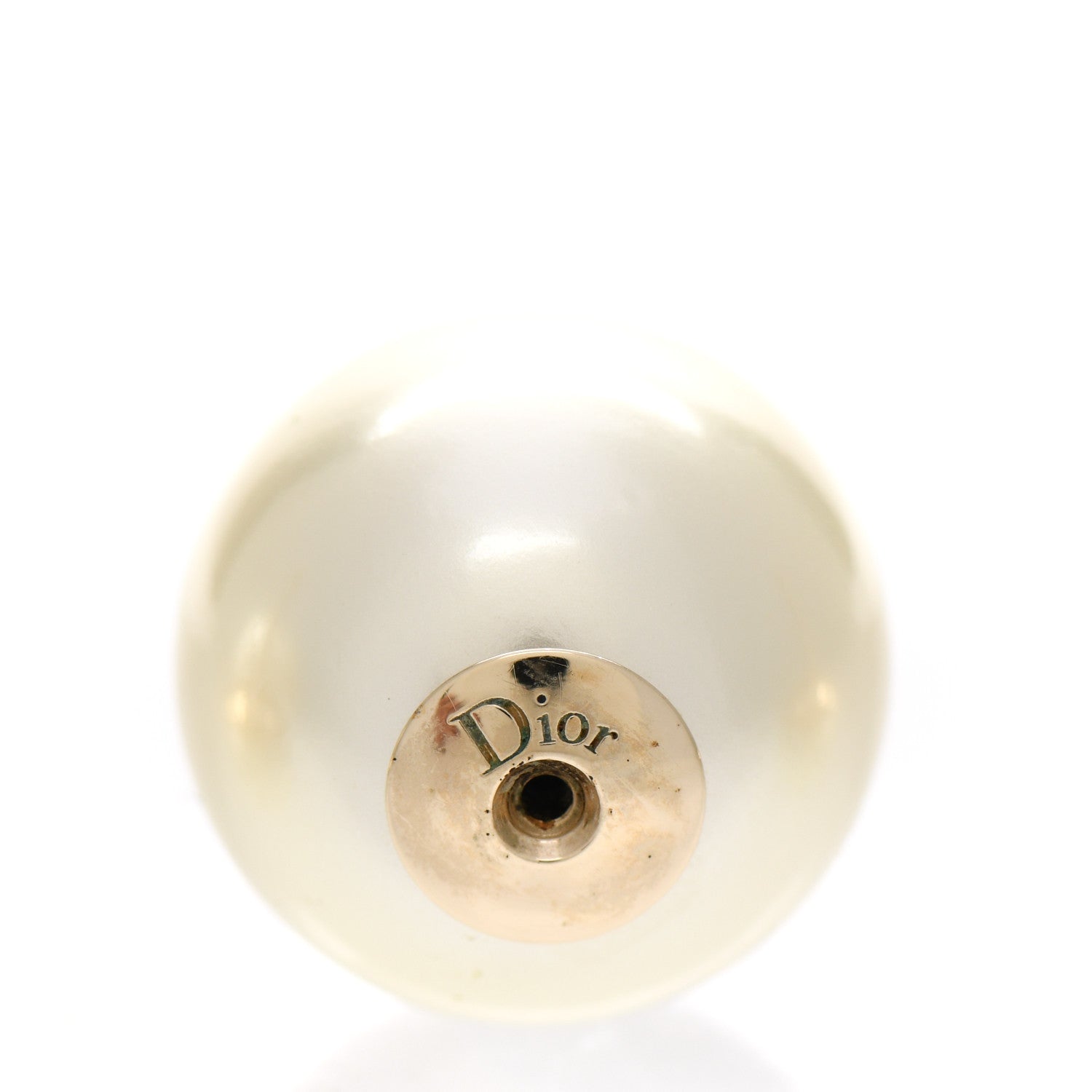 Christian Dior Pearl Mise En Dior Tribal Earrings Gold 4 of 6