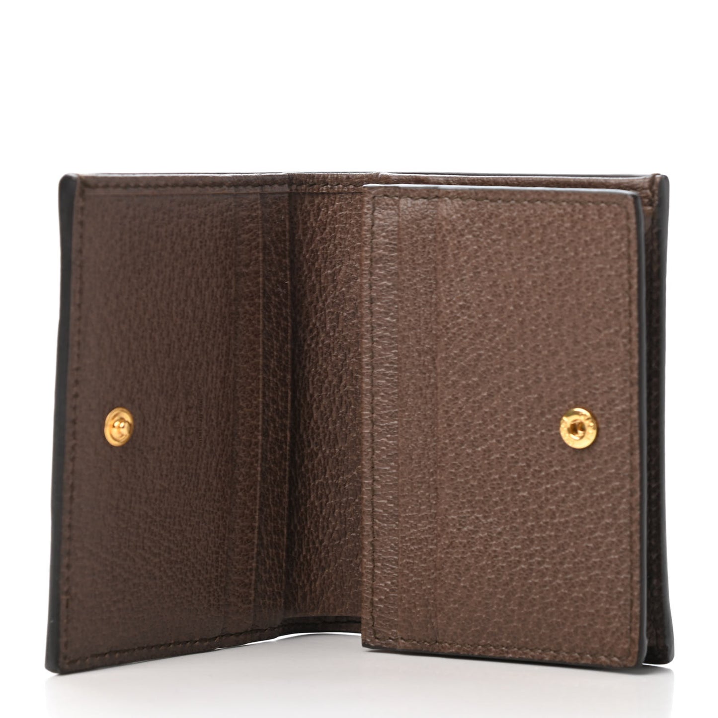 GG Supreme Monogram Web Ophidia Card Case Beige New Acero