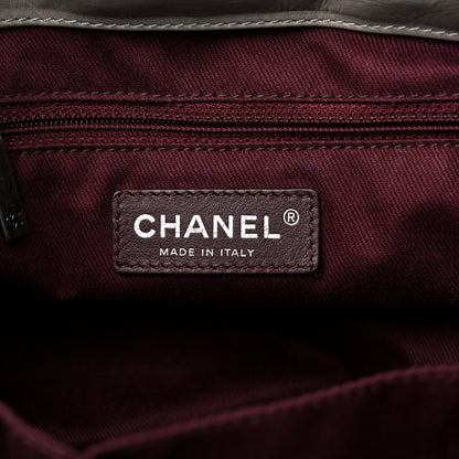 Chanel Iridescent Calfskin Quilted Small In The Mix Tote Grey 6 of 14