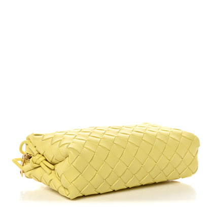 Bottega Veneta Nappa Intrecciato Mini Loop Camera Bag Yellow 4 of 9