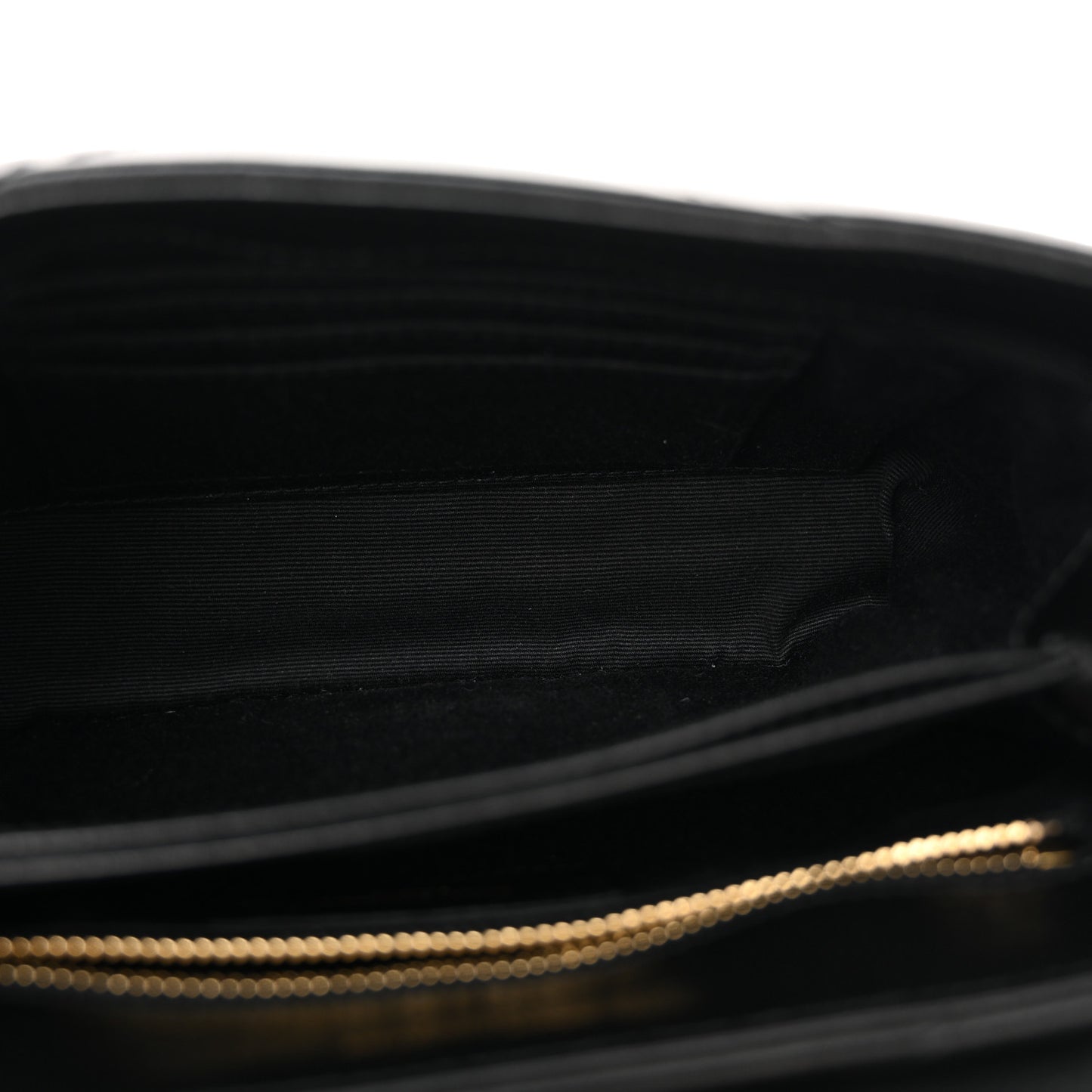 Calfskin Y Quilted Monogram Toy Loulou Crossbody Bag Black