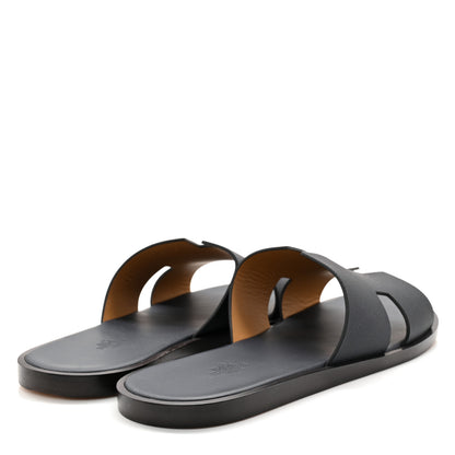 Hermes Epsom Mens Izmir Sandals 45.5 Marine 4 of 10
