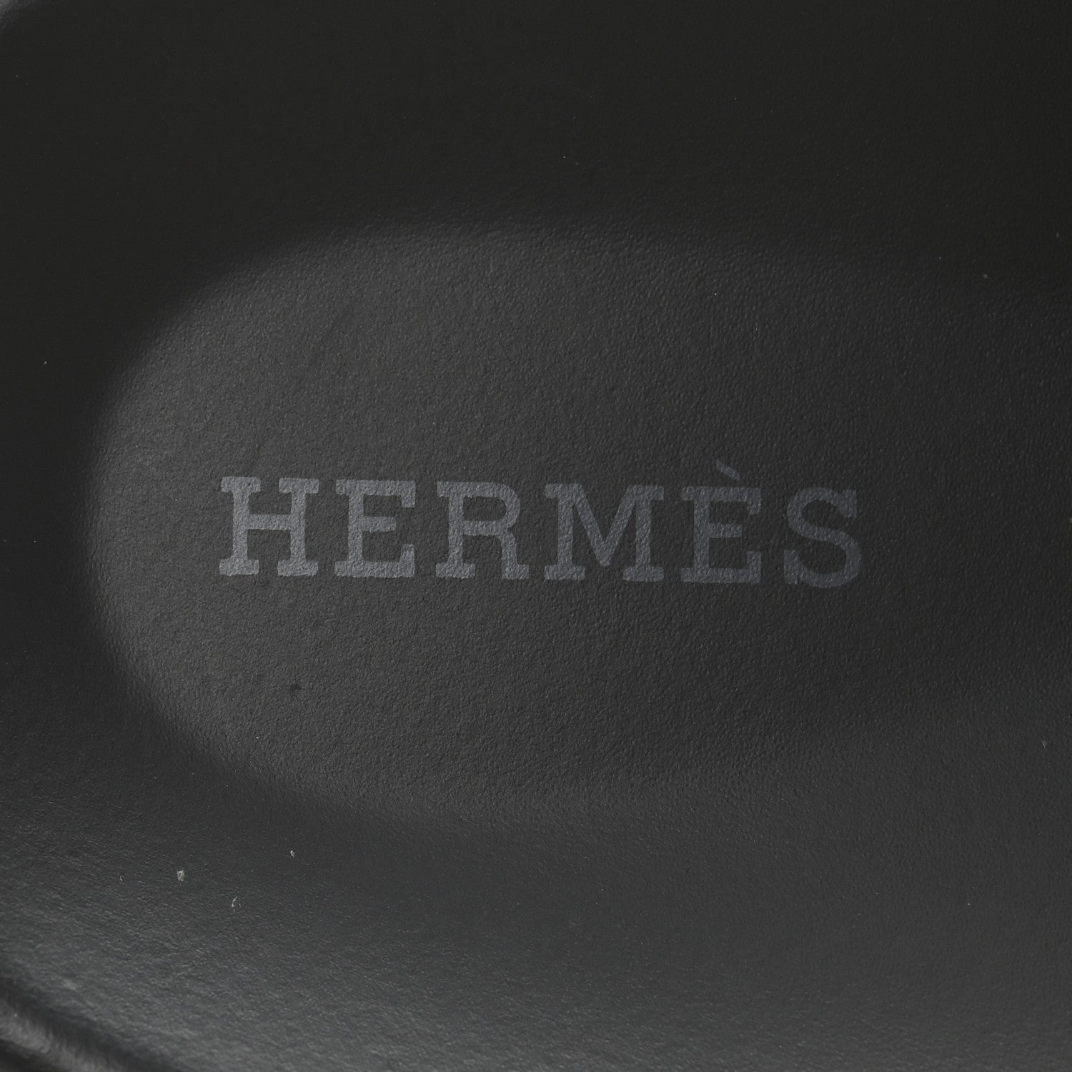 Hermes Epsom Mens Chypre Sandals 44.5 Black Bleu Céleste 8 of 10