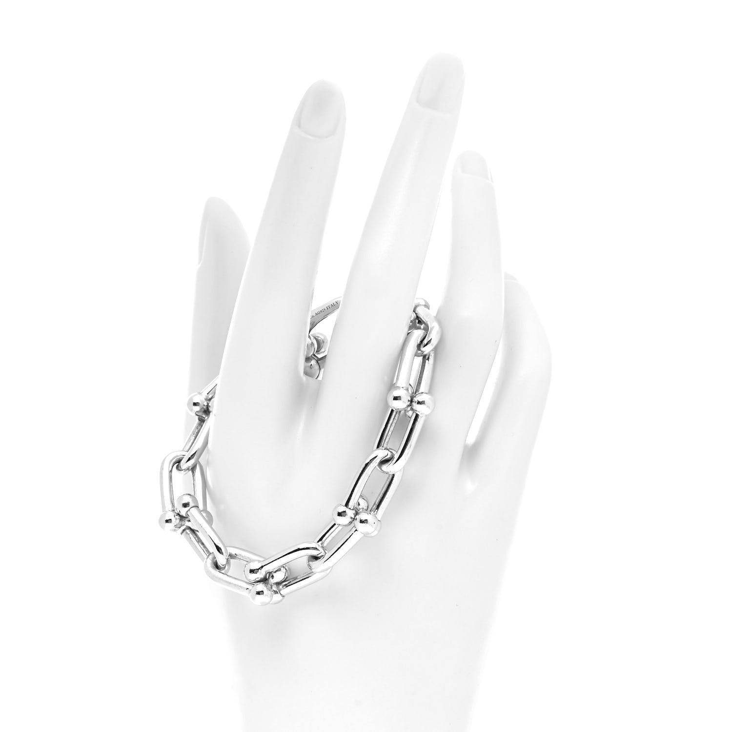 Tiffany Sterling Silver Large HardWear Link Bracelet 2 of 6