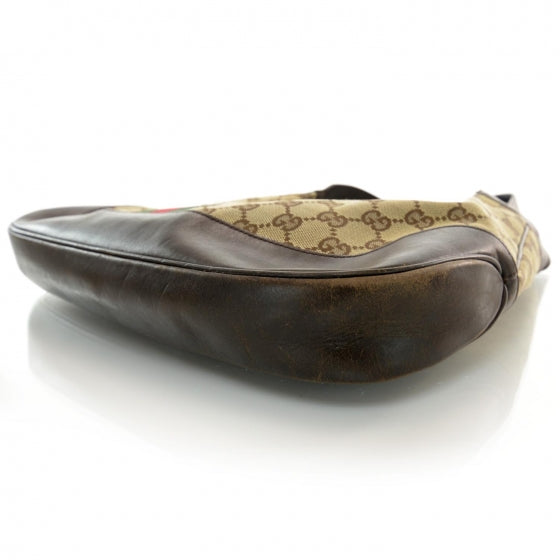 Gucci Monogram Web Jackie O Hobo 5 of 10