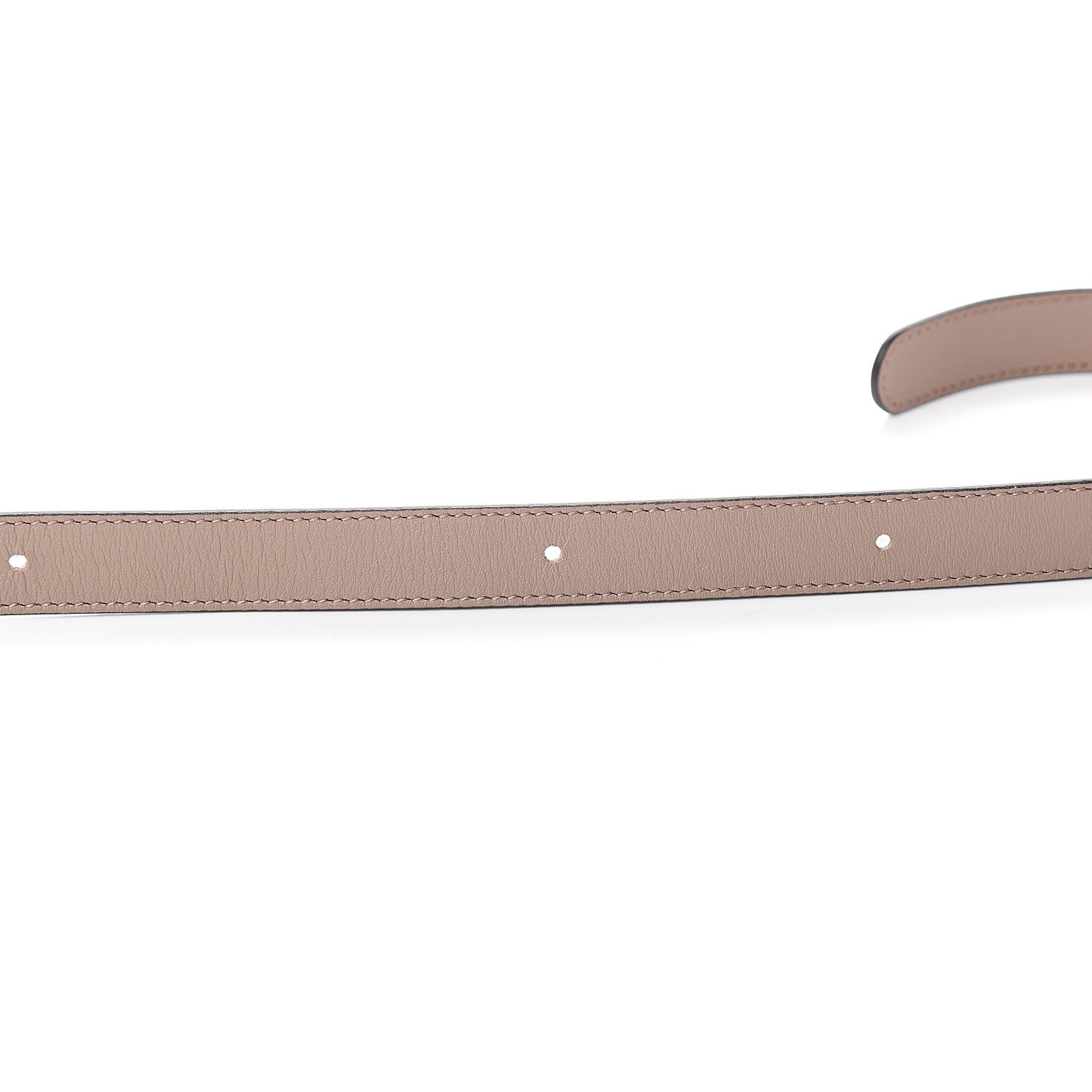 Calfskin Double G 20mm Belt 100 40 Porcelain Rose