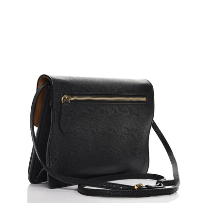 Burberry Derby Calfskin House Check Small Macken Crossbody Bag Black 3 of 8