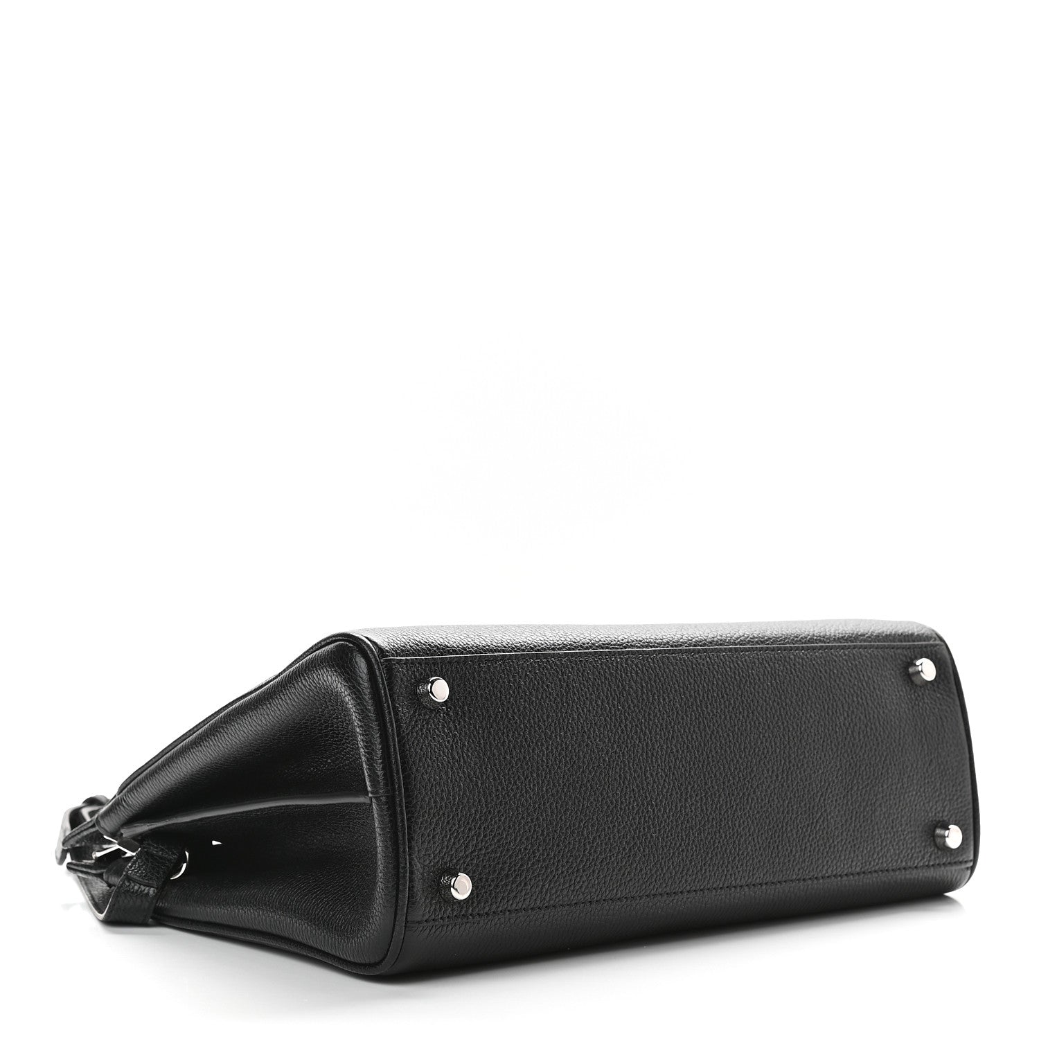 Gucci Grainy Calfskin Small Zumi Top Handle Bag Black 4 of 10